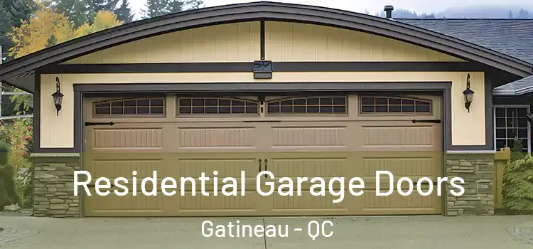  Residential Garage Doors Gatineau - QC